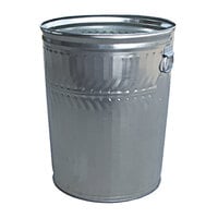 Witt Industries WCD32C 32 Gallon Galvanized Steel Light-Duty Outdoor Commercial Trash Can
