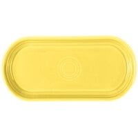 Fiesta® Dinnerware from Steelite International HL412320 Sunflower 12" x 5 11/16" Oval China Bread Tray - 6/Case