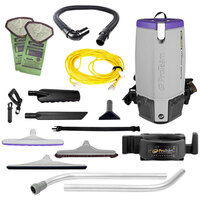 ProTeam 107475 Super Coach Pro 10 Qt. Backpack Vacuum with OS1 Kit - 120V