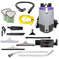 ProTeam 107474 Super Coach Pro 6 Qt. Backpack Vacuum with OS1 Kit - 120V