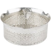Tellier M5040 5/32 inch Perforated Replacement Sieve for # 5 Food Mill - Tin-Plated Steel