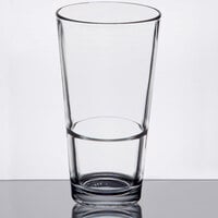 Libbey Restaurant Basics 17.25 oz. Customizable Rim Tempered Stackable Mixing Glass - 24/Case