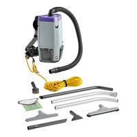 ProTeam 107467 Super Coach Pro 6 Qt. Backpack Vacuum with 107466 Remediation Kit - 120V