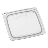 Cambro CamSquares® FreshPro 0.5 and 1 Qt. Translucent Square Polypropylene Food Storage Container Lid