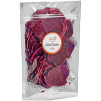 The Cocktail Garnish Dried Red Dragon Fruit Slices - 25/Pack