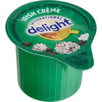 International Delight Irish Creme Single Serve Non-Dairy Creamer - 288/Case