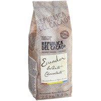 Republica del Cacao Ecuador 31% White Chocolate Couverture 5.5 lb. - 4/Case