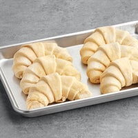 Gourmand Pastries Ready to Bake French Butter Curved Croissant 3.17 oz. - 60/Case