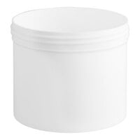 32 oz. White Regular Wall Polypropylene Jar - 115/Case