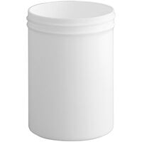 8 oz. White Regular Wall Polypropylene Jar - 350/Case