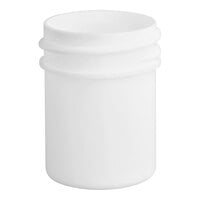 1/2 oz. White Regular Wall Polypropylene Jar - 1500/Case
