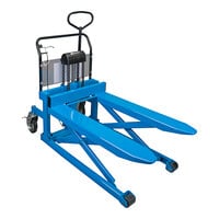 Bishamon SkidLift Foot-Operated High-Lift Skid Truck with 27" x 44" Forks LV-100W - 2,200 lb. Capacity