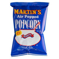 Martin's Air Popped Butter Flavored Popcorn 0.63 oz. Bag - 60/Case