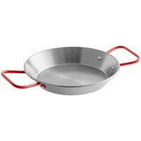 Vigor 8" Polished Carbon Steel Paella Pan