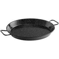 Vigor 14" Enameled Carbon Steel Paella Pan
