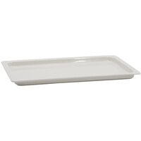 EcoBurner 8 Qt. Shallow Rectangular White Porcelain Dish by Eastern Tabletop for EcoServe GN