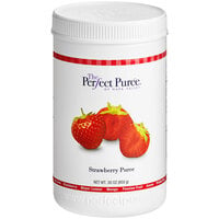Perfect Puree Strawberry Puree 30 oz. - 6/Case