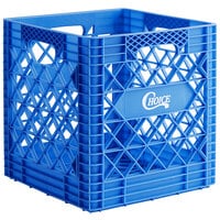 Choice Blue Super Crate - 14 3/4 inch x 14 3/4 inch x 14 7/8 inch