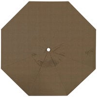 California Umbrella 9' Woven Sesame Olefin Replacement Canopy