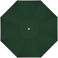 California Umbrella 9' Forest Green Sunbrella 1A Replacement Canopy