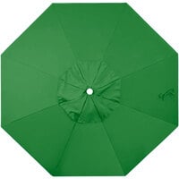 California Umbrella 9' Hunter Green Olefin Replacement Canopy