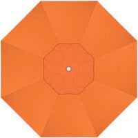 California Umbrella 9' Tangerine Sunbrella 2A Replacement Canopy