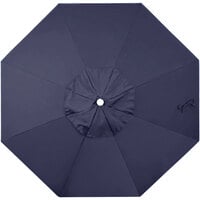 California Umbrella 9' Navy Blue Olefin Replacement Canopy