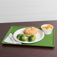 Cambro 1216D113 12 inch x 16 inch Lime-ade Dietary Tray - 12/Case