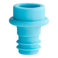 Acopa Blue Vacuum Wine Saver / Stopper - 12/Pack