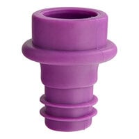 Acopa Purple Vacuum Wine Saver / Stopper - 12/Pack