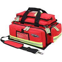 Kemp USA Red Large Professional Trauma Bag 10-104-RED