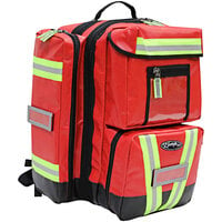 Kemp USA 10-115-RED-PRE Red Premium Ultimate EMS Backpack