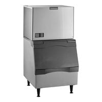 Scotsman MC0330MW-1 Prodigy Elite Series 30 inch Water Cooled Medium Cube Ice Machine with Plastic Storage Bin - 420 lb.