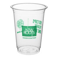 New Roots 16 oz. PLA Compostable Plastic Cold Cup - 800/Case