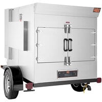 Southern Pride SP-700 Liquid Propane Stainless Steel Rotisserie Smoker - 150,000 BTU