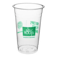 New Roots 20 oz. PLA Compostable Plastic Cold Cup - 500/Case