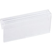 Regency Space Solutions 3" x 1 1/4" Clip-On Label Holder for Shelving with Mats