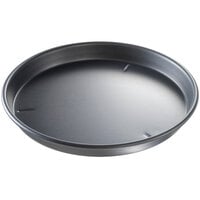 Chicago Metallic 91140 14 inch x 1 1/2 inch Deep Dish Hard Coat Anodized Aluminum Pizza Pan