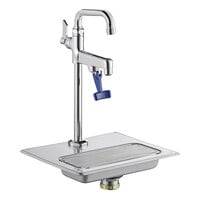 Waterloo 8" Glass Filler Station with 6" Swing Nozzle and 4" x 10" Base