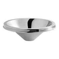 Acopa Stainless Steel Wine Tasting Spittoon Lid for 4 Qt. Bucket