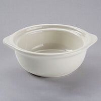 Tuxton BES-1006 8 oz. Eggshell China Gourmet Onion Soup Crock / Bowl - 24/Case