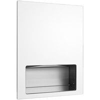 American Specialties, Inc. Piatto 10-6457-00 Recessed Paper Towel Dispenser Cabinet with White Phenolic Door