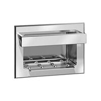 American Specialties, Inc. Stainless Steel Recessed Soap Dish and Bar with Installation Kit 10-0399