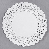 LANCASTER 9" White Round  Lace Doily Doilies 500 ct paper bakery deli back wall 