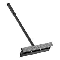 Lavex 10" Auto Window Squeegee / Scrubber with 20" Plastic Handle