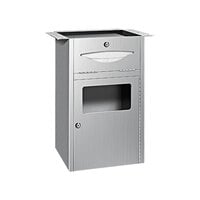 American Specialties, Inc. Traditional 10-4004 Under Vanity Paper Towel Dispenser / Waste Receptacle