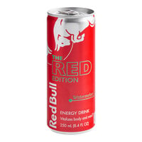 Red Bull Watermelon Energy Drink 8.4 fl. oz. Can - 24/Case