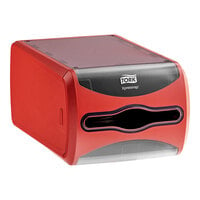 Tork Xpressnap 6436000 Red Countertop Interfold Napkin Dispenser N4