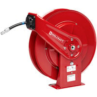 Reelcraft PW7650 OHP Series PW7000 3/8" x 50' Premium-Duty High Pressure Wash Hose Reel