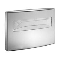 American Specialties, Inc. Roval 10-20477-SM Stainless Steel Surface-Mounted Toilet Seat Cover Dispenser